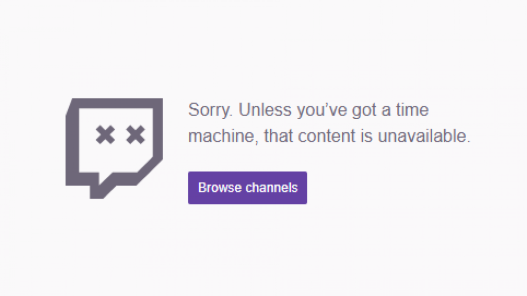 Banned from Twitch