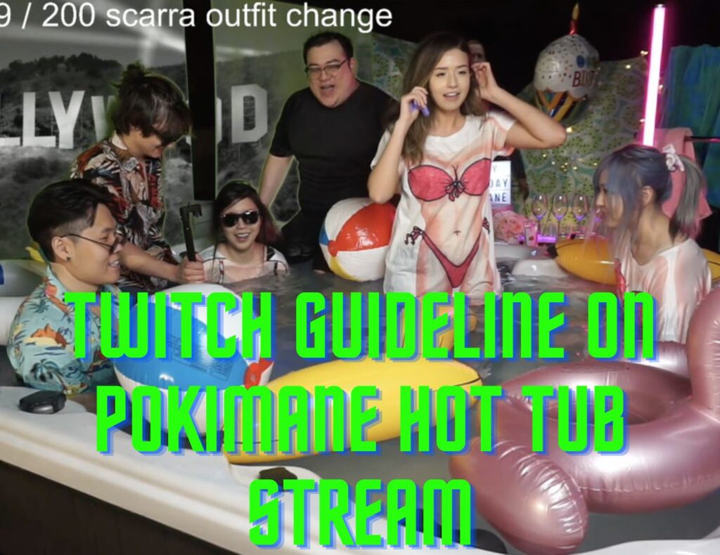 Pokimane hot tub stream